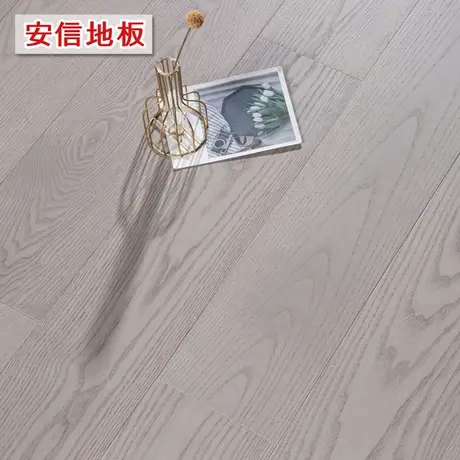 安信白蜡木Metal绅士灰三层实木复合地板环保ENF地暖适用厂家直销图片
