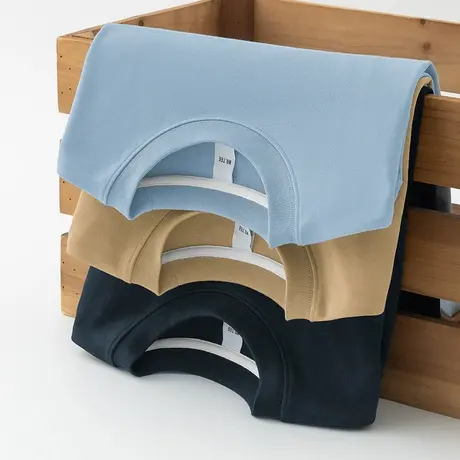 380g重磅t恤男长袖秋冬季内搭打底衫圆领体恤加厚款纯色秋衣小衫商品大图