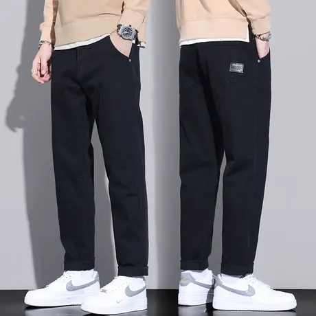 男装春天潮牌痞帅气休闲牛仔裤春秋款潮流百搭男裤子春季男士春装商品大图