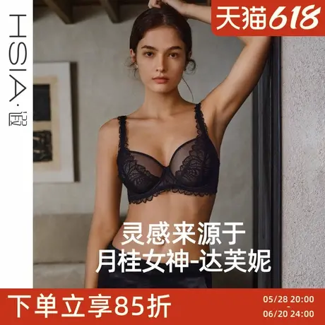 【月桂女神】遐超薄内衣女微聚拢胸罩双杯面长三角大胸显小文胸图片