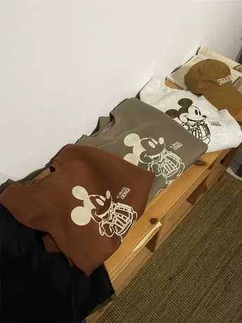 卡通刺绣圆领套头卫衣女2023春秋新款韩版宽松百搭ins潮洋气上衣商品大图