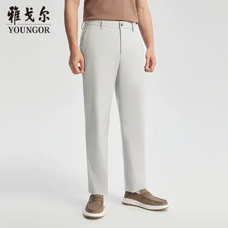 【商场同款】雅戈尔男士长裤春季新款官方商务休闲上班穿长裤男商品大图