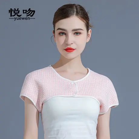 纯棉护肩颈椎坎肩睡觉保暖产妇月子披肩四季防寒女士空调房外套夏图片