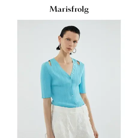 【奥莱清仓保暖季特价 】玛丝菲尔毛针织衫商品大图