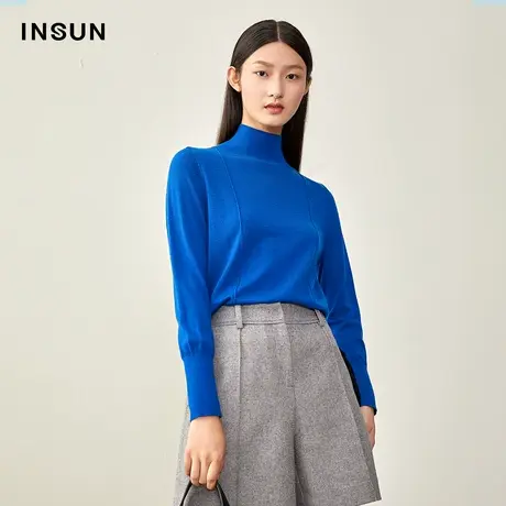 恩裳冬季高领毛衣打底韩版套头针织衫图片