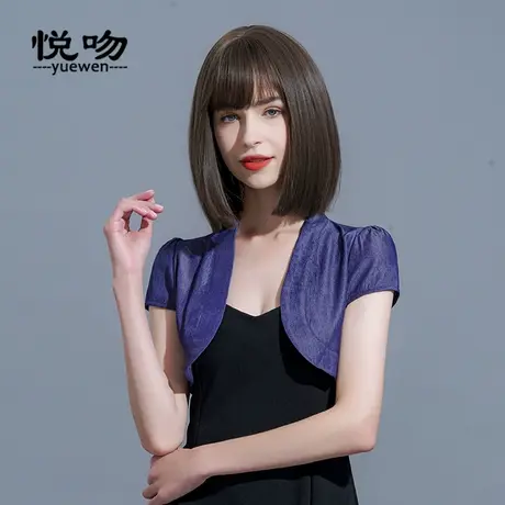 牛仔小坎肩女薄短外套2024新款小披肩夏百搭短款开衫配裙子的外搭商品大图