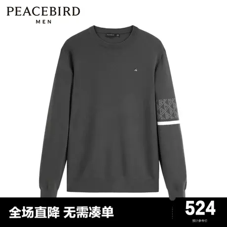 【商场同款】太平鸟男装毛套衫B1EBD4239商品大图