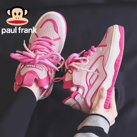 大嘴猴女鞋2023新款秋季板鞋女款面包鞋百搭小众小白鞋休闲鞋子女商品大图