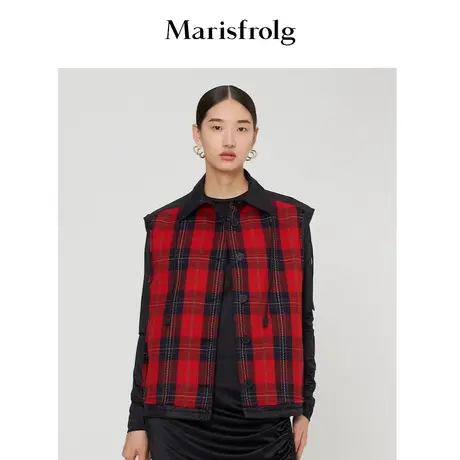 【奥莱清仓保暖季特价 】玛丝菲尔马夹商品大图