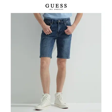 GUESS 新款男士欧美街头潮流五分裤-MM2D8953图片