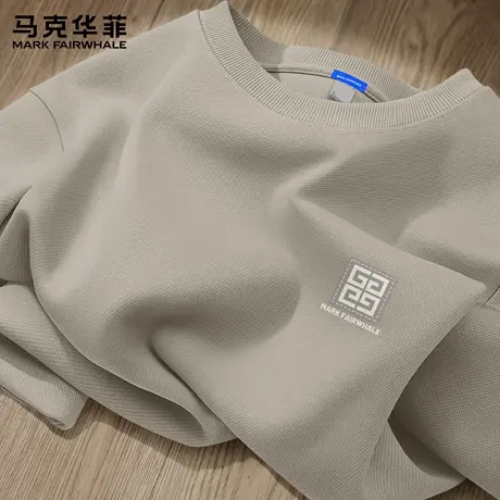 马克华菲新中式圆领卫衣男款外套2025新款秋季中国风潮流上衣男X图片