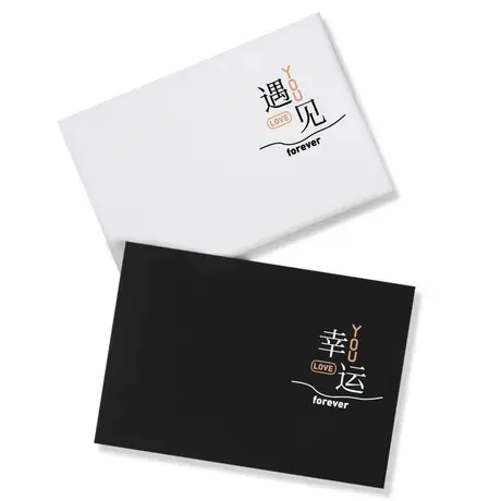 秀洛情侣装夏季夏装设计感小众短袖t恤遇见幸运潮流纯棉男士体恤商品大图