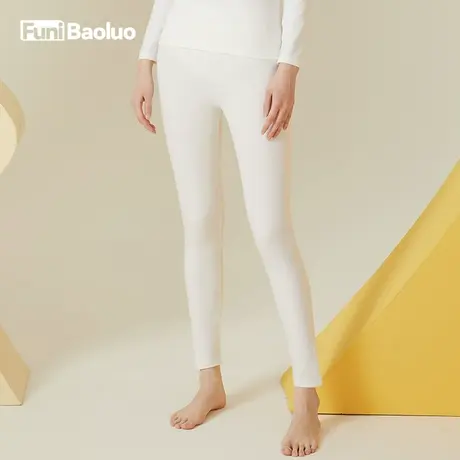 白色打底裤女秋冬新款纯棉弹力秋裤显瘦高腰九分小脚裤薄款紧身裤图片