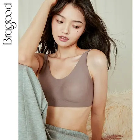 内衣女无钢圈透气薄款无痕光面舒适3D软支撑聚拢收副乳文胸夏季商品大图