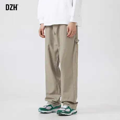 男士美式vibe风裤子潮流男宽松直筒休闲裤男款工装裤潮牌秋季男裤商品大图