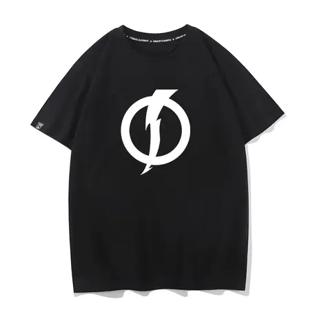 秀洛DC静态衣服logo纯棉短袖T恤男打底衫超级英雄周边半袖圆领潮商品大图