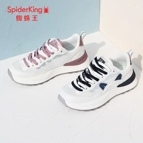 SPIDER KING/蜘蛛王老爹鞋2023春商场新款运动休闲鞋女网面软底潮图片