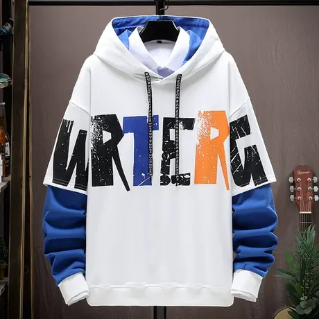 潮牌连帽卫衣男款秋季潮牌潮流外套新款青少年休闲宽松长袖上衣服商品大图