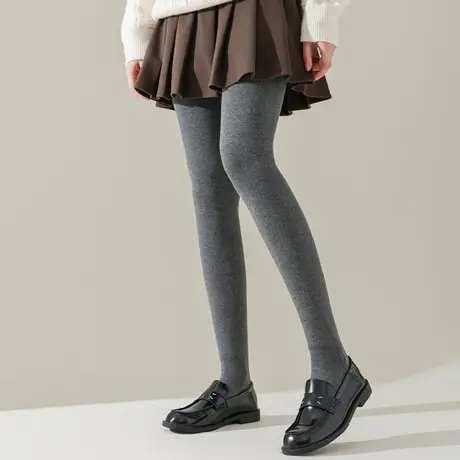 秋冬加绒烟灰色打底裤女外穿加厚丝袜咖啡保暖棉踩脚深浅灰连裤袜图片