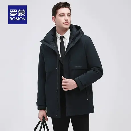 【可拆卸内胆】罗蒙羽绒服男士冬季加厚保暖新款休闲三合一派克服图片