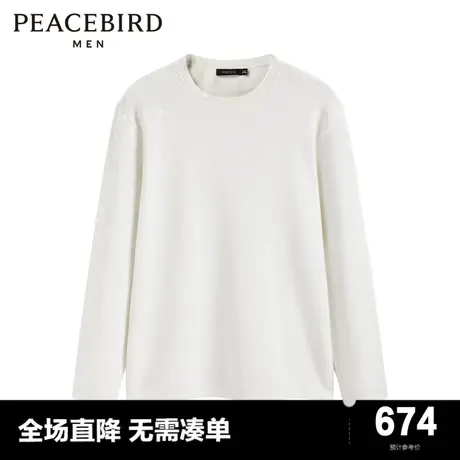 【商场同款】太平鸟男装毛套衫B1EBD4X07商品大图