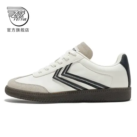 feiyue/飞跃德训鞋女2024秋季款低帮复古休闲鞋百搭情侣板鞋969图片