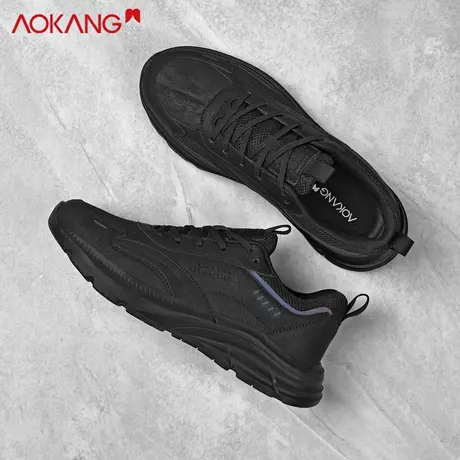 奥康男鞋2025新款秋季休闲运动鞋男款增高百搭时尚潮流透气老爹鞋图片