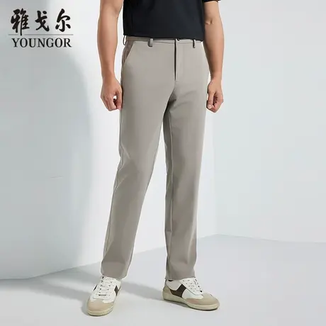 【商场同款】雅戈尔男士长裤春季新款官方商务休闲上班穿长裤男商品大图
