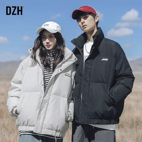 情侣棉衣男冬季加厚短款立领防风外套宽松棉服潮牌2023年新款棉袄商品大图