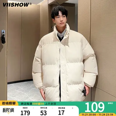 VIISHOW潮牌加厚衣服美式棉服男棉衣保暖面包服冬季宽松男生痞帅图片