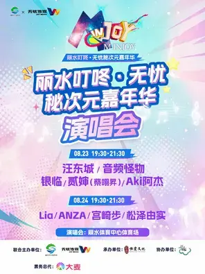 丽水叮咚·无忧秘次元嘉年华—演唱会