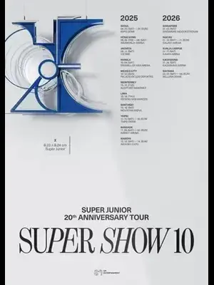 SUPER JUNIOR 20th ANNIVERSARY TOUR SUPER SHOW10-台北图片