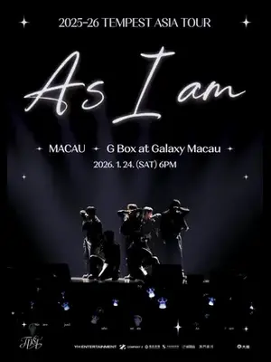 2025-26 TEMPEST ASIA TOUR ＜As I am＞ in 澳门图片