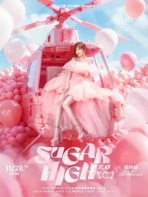 王心凌 2025 SUGAR HIGH2.0 世界巡回演唱会 纽约站