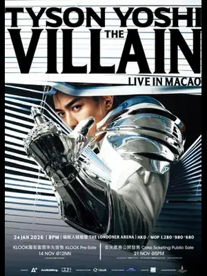  TYSON YOSHI THE VILLAIN LIVE IN MACAO