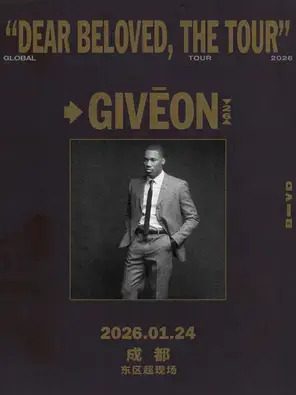 GIVĒON - DEAR BELOVED THE TOUR 2026成都站