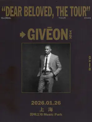 GIVĒON - DEAR BELOVED THE TOUR 2026上海站图片