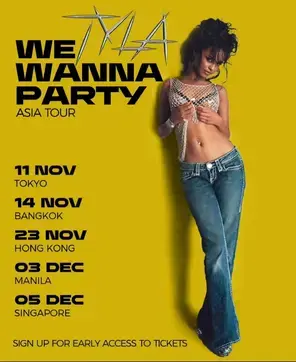 TYLA WE WANNA PARTY ASIA TOUR in Hong Kong图片