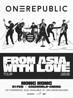 ONEREPUBLIC “From Asia, With Love” 2026 in 香港图片
