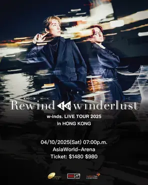 w-inds. LIVE TOUR 2025“Rewind to winderlust” in 香港图片