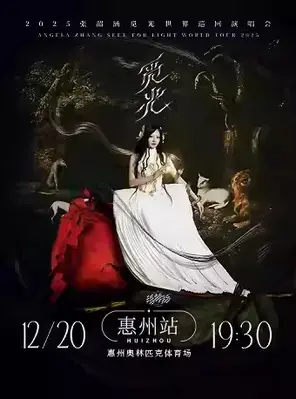 2025张韶涵觅光世界巡回演唱会惠州站