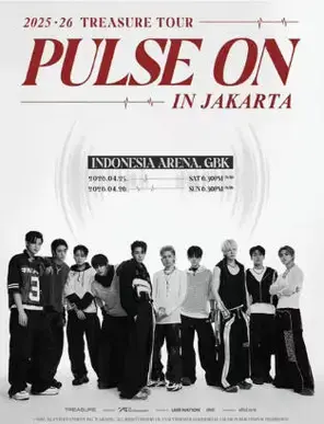 2025–26 TREASURE TOUR [PULSE ON] IN雅加达