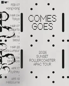 Q comes Q goes 2026 Sunset Rollercoaster in Hong Kong